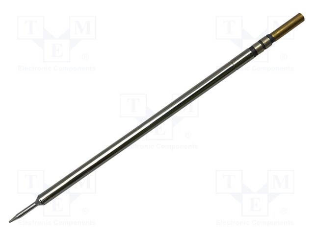 Soldering Tip, CVC-8 Series, Conical, 1 mm, Additional Length