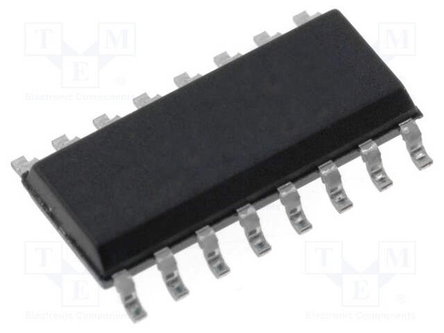 Driver; LED controller; 5÷45mA; Channels: 8; 3÷5.5V; SOP16