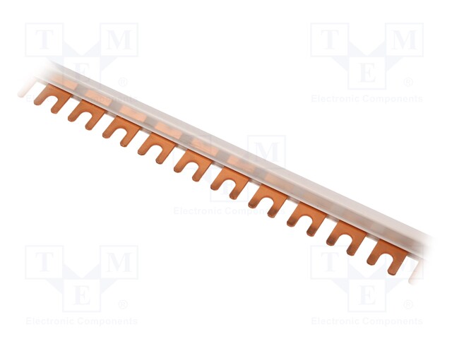 Busbar; 16mm2; Poles: 1; Urated: 240/415V; Usurge rated: 4kV; fork