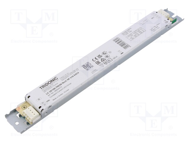 Power supply: switched-mode; LED; 35W; 15÷54VDC; 150÷700mA; IP20