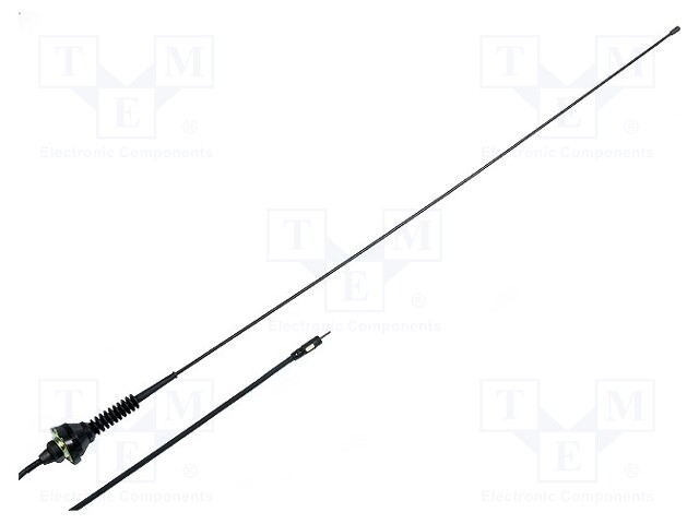 Antenna; mast; 0.8m; AM,FM; 1.3m; Rod inclination: regulated