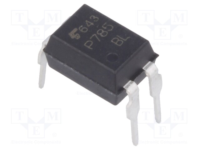 Optocoupler; THT; Channels: 1; Out: transistor; Uinsul: 5kV; Uce: 80V