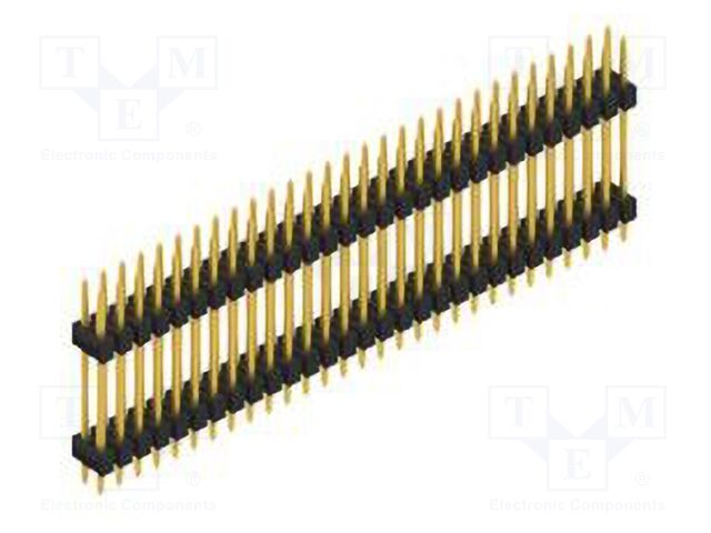 Connector: pin strips; pin header; male; PIN: 58; 2.54mm; THT; 2x29