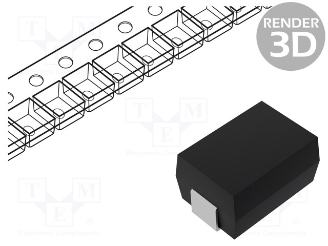 Varistor: metal-oxide; SMD; 420VAC; 560VDC; 1.2kA; 748V