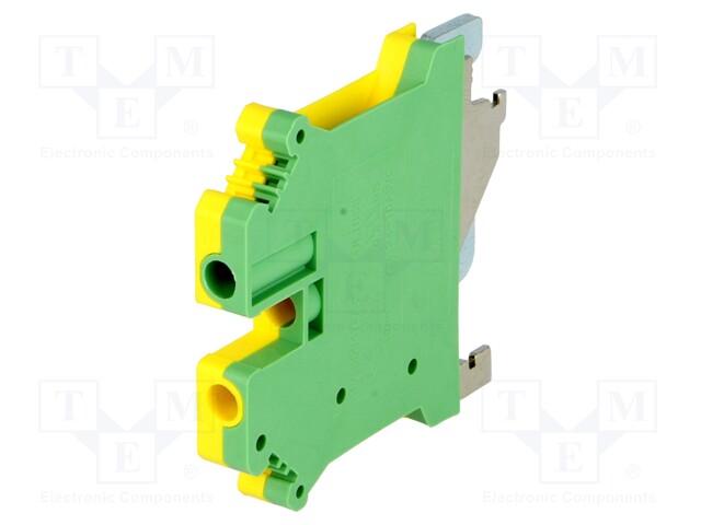Splice terminal: rail; 0.2÷4mm2; ways: 1; terminals: 2; Width: 6.2mm