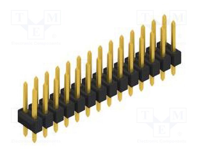 Connector: pin strips; pin header; male; PIN: 28; 2.54mm; THT; 2x14