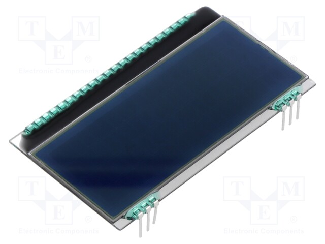 Display: LCD; alphanumeric; STN Negative; 20x4; black; 66x38.1mm