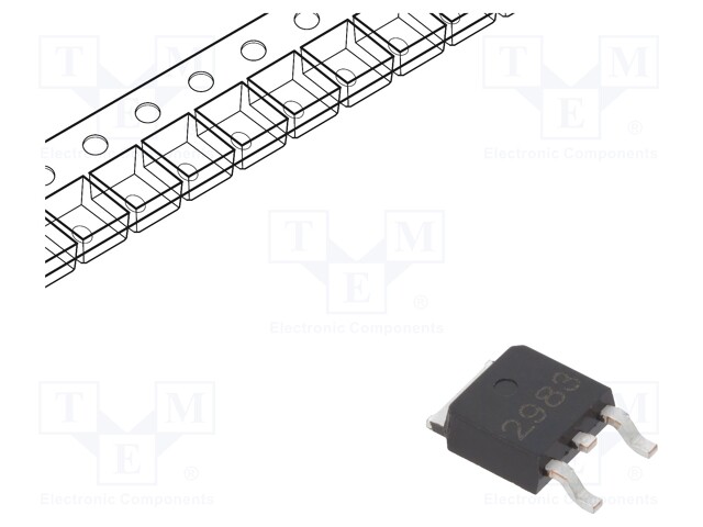 Transistor: NPN; bipolar; 160V; 1.5A; 15W; DPAK