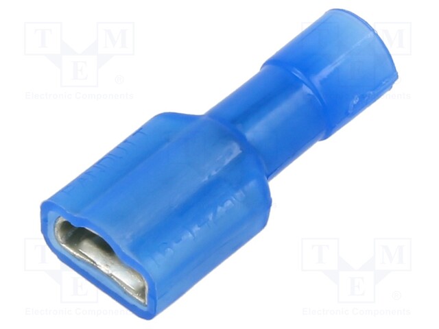 Terminal: flat; 6.3mm; 0.8mm; female; 1.5÷2.5mm2; crimped; tinned