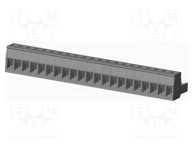 Connector: pluggable terminal block; plug; female; straight; grey