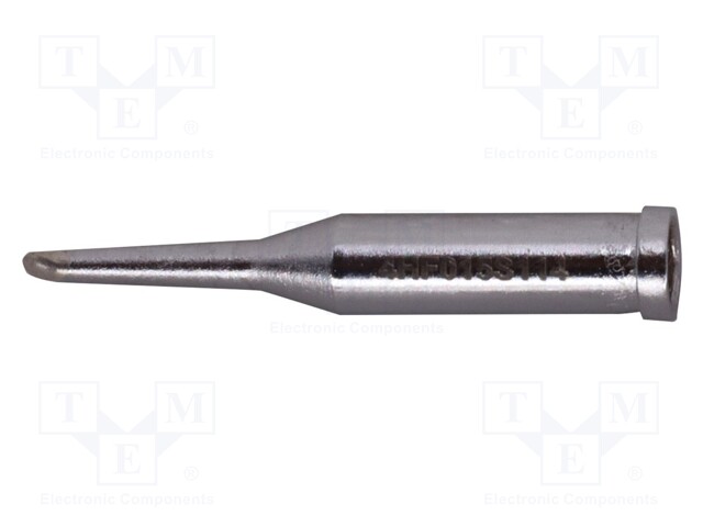 Soldering Tip, Hoof/60° Bevel, 1.5 x 16 mm, Soldering Station