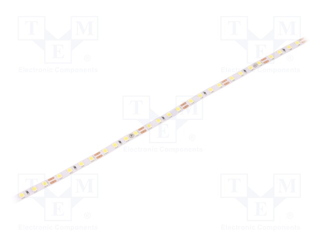 LED tape; white cold; LED/m: 120; SMD; 2835; 24V; W: 5mm; 120°; D: 2mm