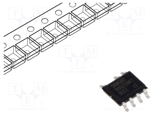 IC: PMIC; AC/DC switcher,SMPS controller; Uin: 85÷265V; SO-8C