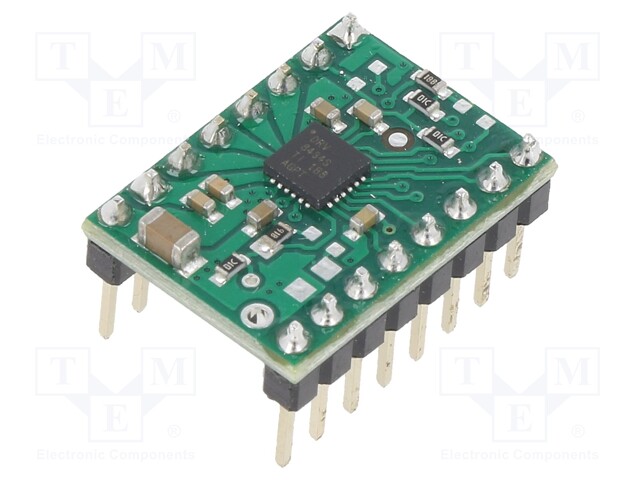 Stepper motor controller; DRV8434S; 1.2A; Uin mot: 4.5÷48V; green