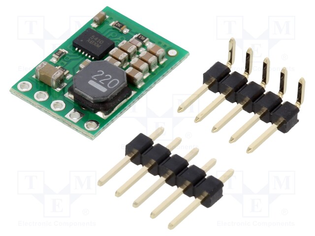 Converter: step down; Uout: 6V; Uin: 6.1÷36V; 1A; 85÷93%