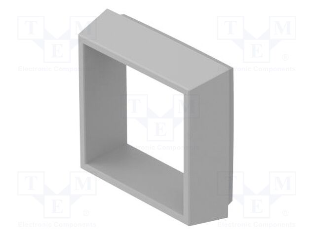 Button holder; OptoHiT; grey; plastic; 30x30mm