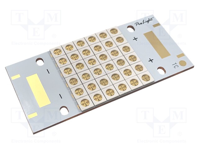 LED; UV-C; P: 100W; 90÷144VDC; 120°; No.of diodes: 36; 600mA