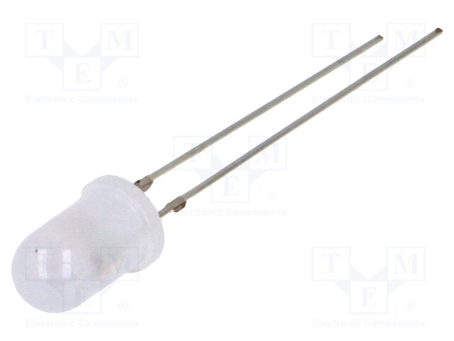 LED; 5mm; red/blue; 30°; 3÷5V; 20mA; Variant: bicolour,blinking