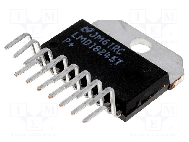Driver; motor controller; 3A; 55V; Channels: 2; TO220-15