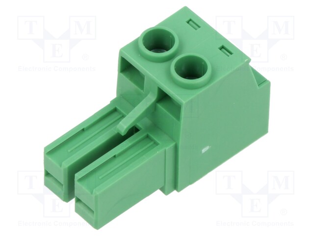 Connector: pluggable terminal block; plug; female; straight; 32A