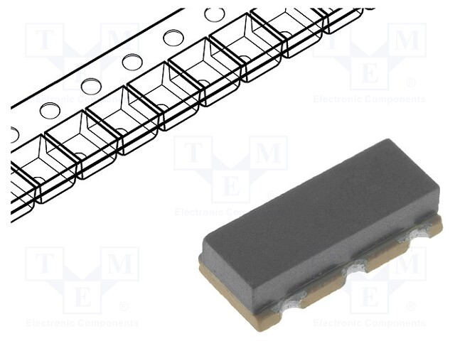 Resonator: ceramic; 4MHz; SMD; 7.4x3.4x1.8mm; ±0.5%