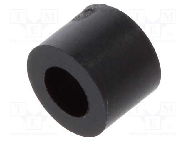 Spacer sleeve; cylindrical; polyamide; L: 3mm; Øout: 4mm; max.110°C