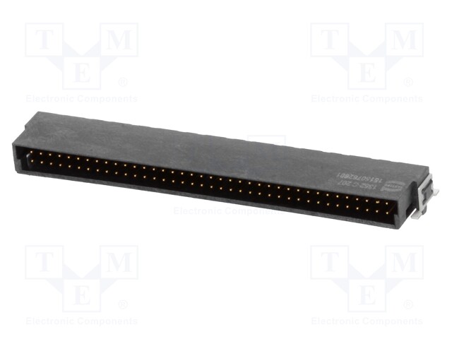 Connector: PCB to PCB; male; PIN: 76; 1.27mm; Series: har-flex; 2.3A