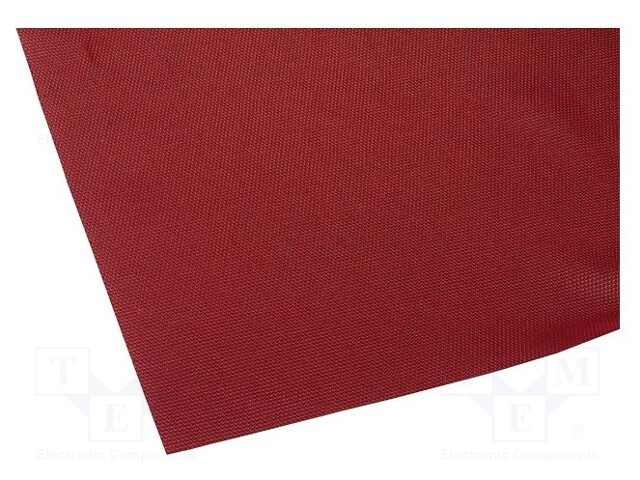 Acoustic cloth; 1400x700mm; dark red
