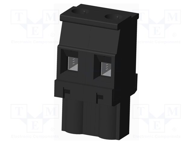 Connector: pluggable terminal block; plug; female; angled 90°