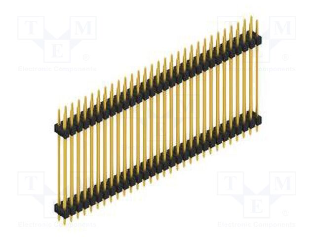 Connector: pin strips; pin header; male; PIN: 60; 2.54mm; THT; 2x30