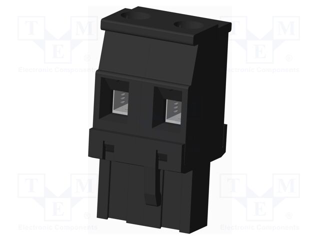 Connector: pluggable terminal block; plug; female; angled 90°