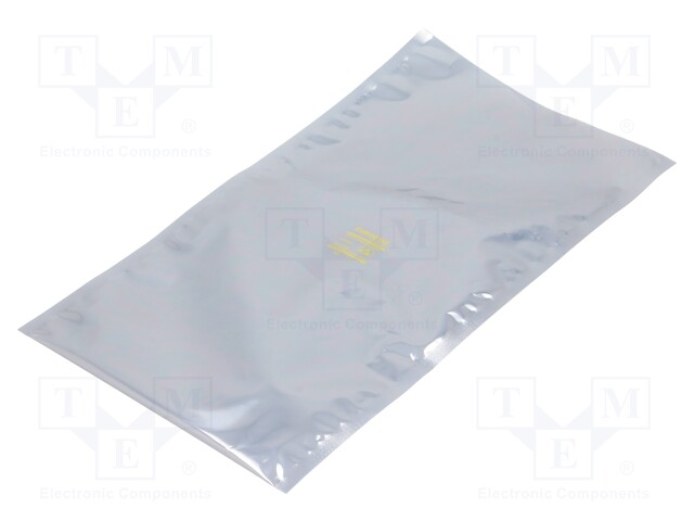 Protection bag; ESD; L: 406mm; W: 203mm; Thk: 76um; Features: open