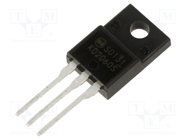 Triac; 600V; 20A; FTO-220AG (5012); Igt: 30mA; Ifsm: 200A