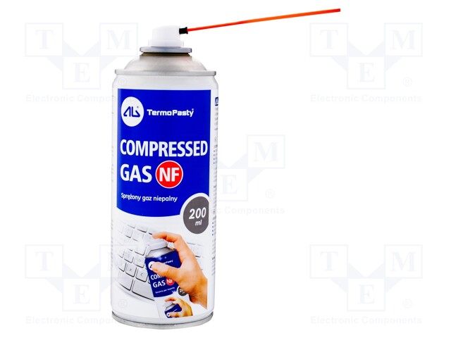 Compressed gas; can; colourless; 200ml; Compressed Gas