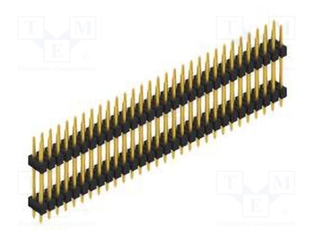 Connector: pin strips; pin header; male; PIN: 60; 2.54mm; THT; 2x30