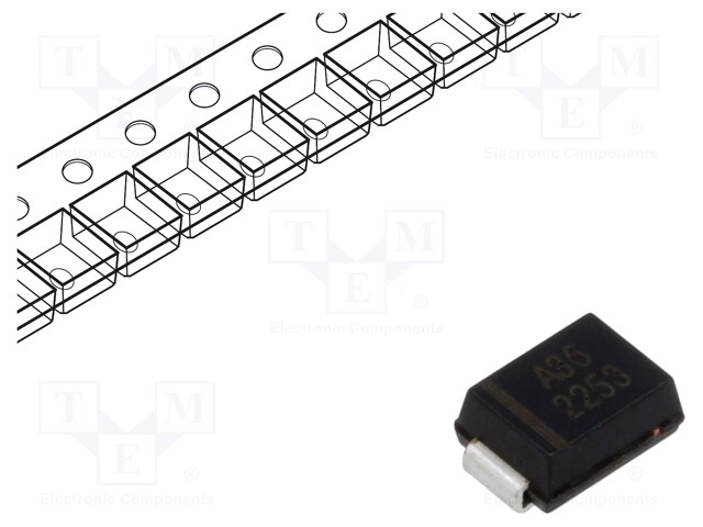 Diode: TVS; reel,tape