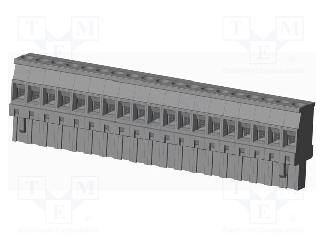 Connector: pluggable terminal block; plug; female; angled 90°