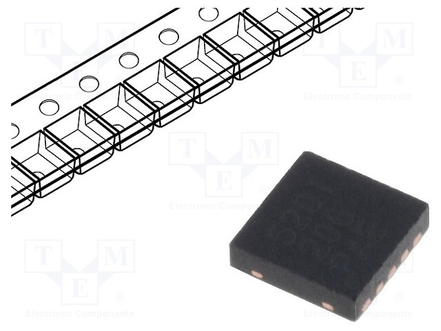 RTC circuit; SPI; SRAM; 64B; 1.8÷3.6VDC; TDFN10