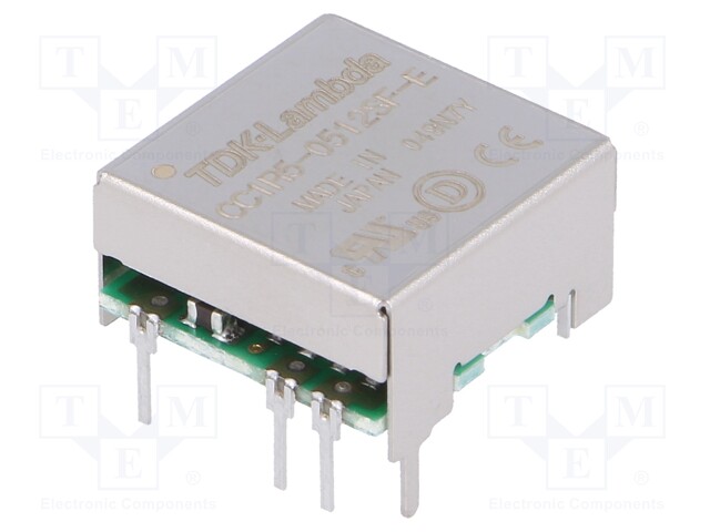 Converter: DC/DC; 1.5W; Uin: 5V; 12VDC; Iout: 125mA; DIP7; 3.2g