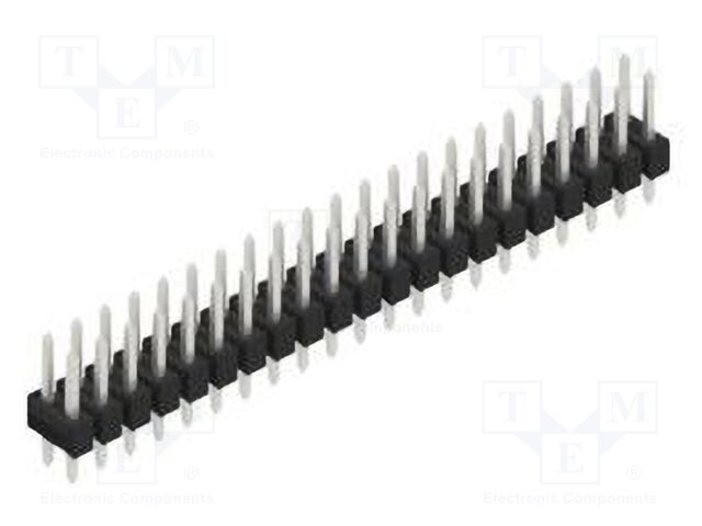 Connector: pin strips; pin header; male; PIN: 42; 2.54mm; THT; 2x21