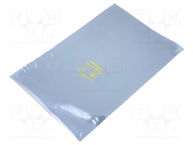 Protection bag; ESD; L: 254mm; W: 152mm; Thk: 50um; IEC 61340-5-1