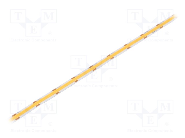 COB LED tape; white warm; 12V; LED/m: 480; 8mm; IP65; 8W/m; bendable