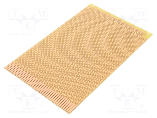 Board: universal; double sided,prototyping; W: 100mm; L: 160mm