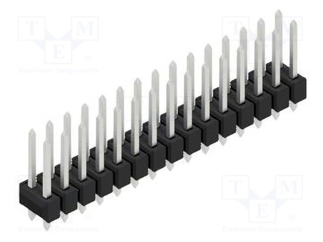 Connector: pin strips; pin header; male; PIN: 30; 2.54mm; THT; 2x15