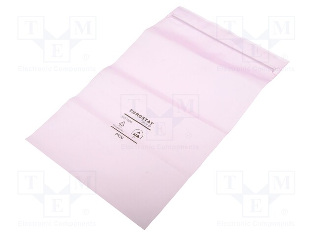 Protection bag; ESD; L: 305mm; W: 254mm; D: 75um; Features: self-seal