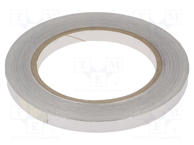 Tape: shielding; W: 9mm; L: 33m; Thk: 40um; acrylic conductive; 6%