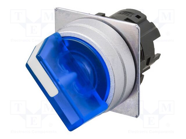 Switch: rotary; 22mm; depending on the holder; Pos: 2