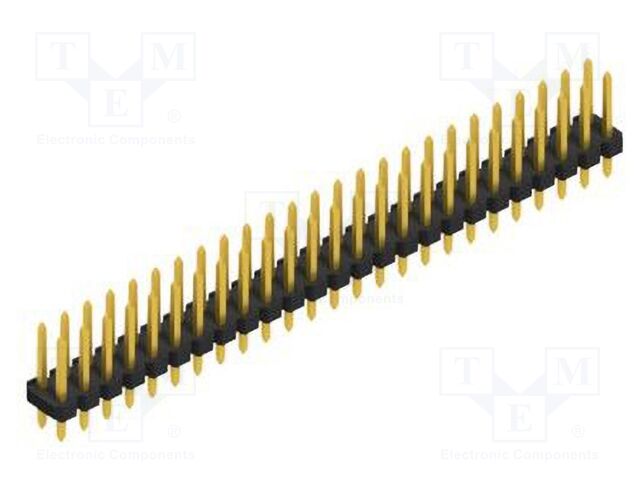 Connector: pin strips; pin header; male; PIN: 50; 2.54mm; THT; 2x25