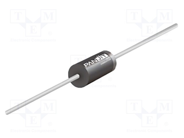 Diode: Zener; 5W; 5.1V; tape; DO201AE; single diode; 10uA