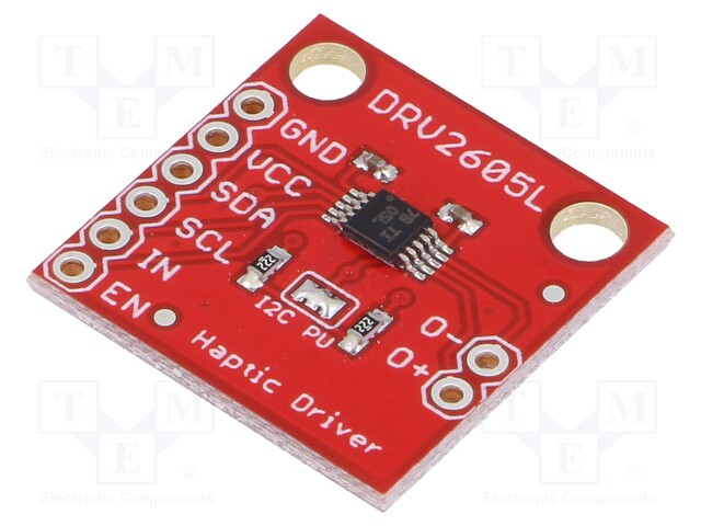 DC-motor driver; DRV2605L; I2C,PWM; Channels: 1